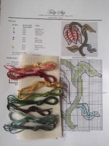 Tulip Kit - Silks and Chart