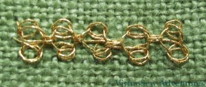 Figure Eight Interlacing Stitch