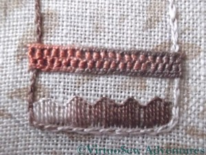 Zig Zag On LadderStitch Anklet