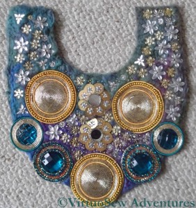 Embellished Necklace - intermediate stage