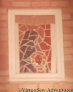 First Stained Glass Window