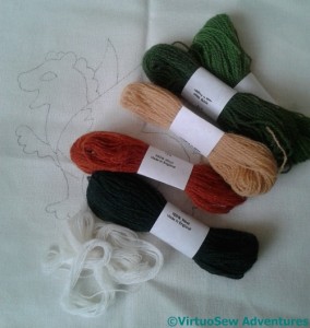 Thread For Dragon StitchALong