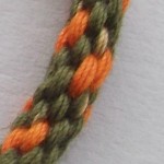 Orange and Green Cotton