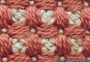 Caged Rice Stitch