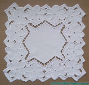 Azorean Cutwork Finished