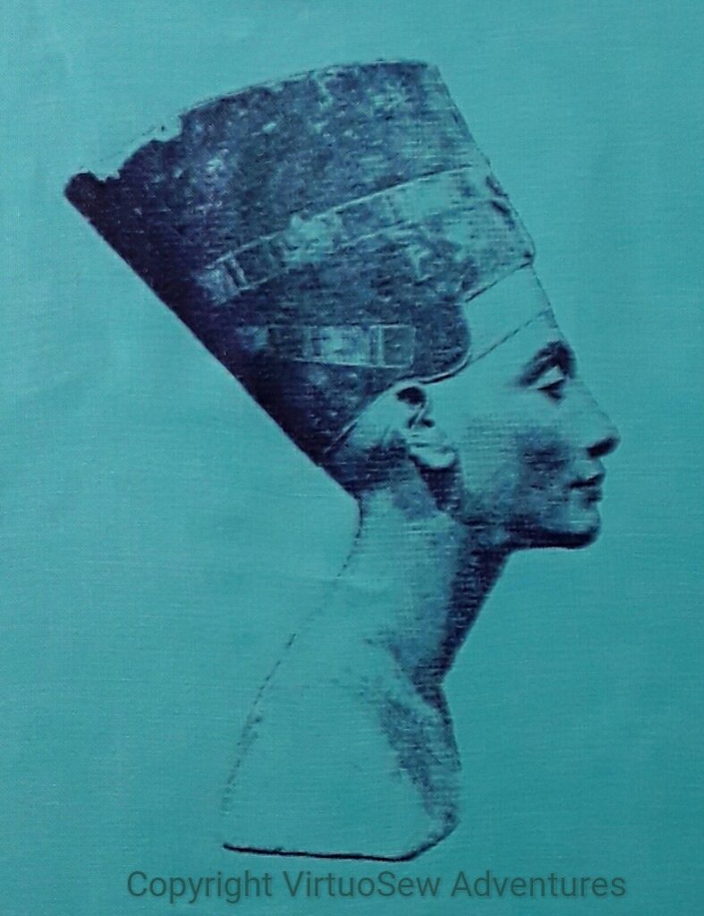 Screenprint of the Head of Nefertiti