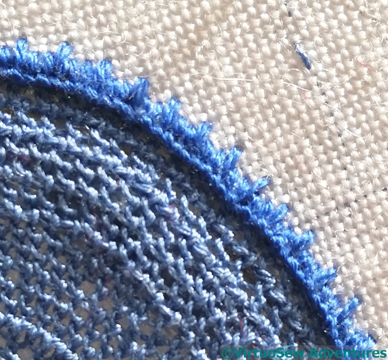 Patterned Buttonhole Stitch