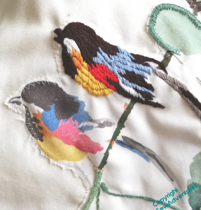 Birds in progress