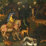 Pisanello "Vision of St. Eustace" in The National Gallery, London