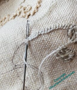 Cording Stitch tendril