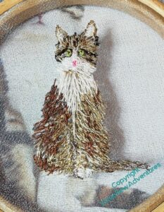 The Cat, Smith. I think I've got most of the brown undercolours in place now. Time for his markings...
