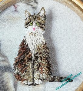 I've now put markings and a few shadows on The Cat Smith. He's looking much better, but I'm not quite sure that he's right yet...